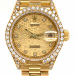 Rolex Lady-Datejust Ref. 69158 GG 750 Factory Setting Diamanten, Box, fully serviced 05/22 Vorschau
