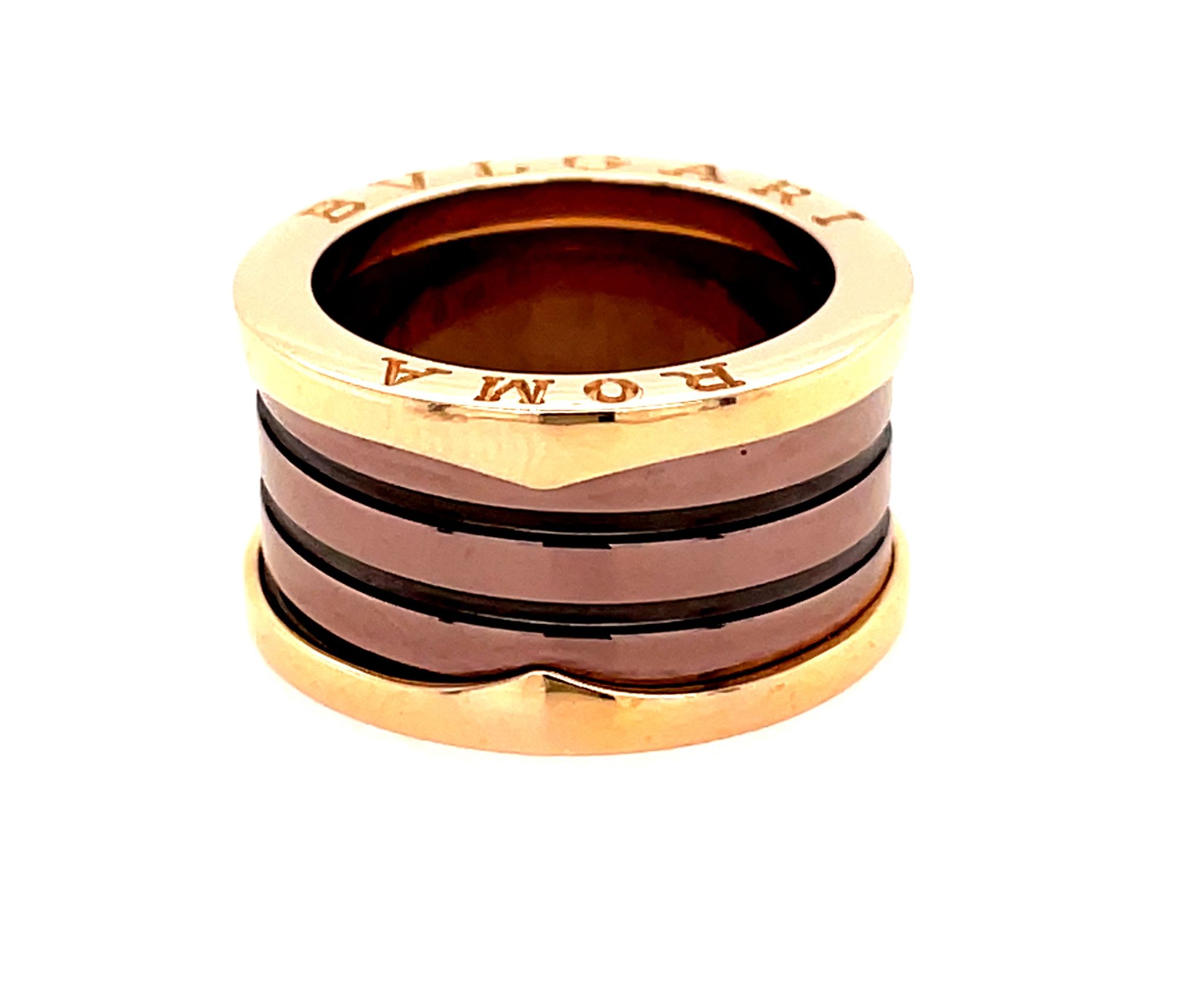 Bulgari „B.Zero1 Mythap“ Ring Gr. 53 Metall/ Roségold 750/ 18K BVLGARI 3 Band - Bild 3