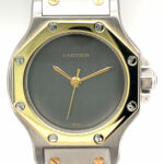 Cartier Santos Octagon Vintage Stahl/Gold 25mm Ref. 0907 ca. 1990 Vorschau