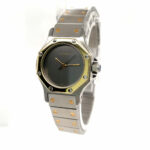 Cartier Santos Octagon Vintage Stahl/Gold 25mm Ref. 0907 ca. 1990 - Bild 5 Vorschau