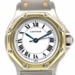Cartier Santos Octagonale Ref. 0907 18k Gold Automatik Stahl/Gold VIntage Watch - Bild 4 Vorschau