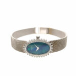 Chopard Ladys 18 K White Gold, Diamond, Opal Watch, Vintage, manual wind - Bild 10 Vorschau