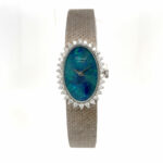 Chopard Ladys 18 K White Gold, Diamond, Opal Watch, Vintage, manual wind - Bild 2 Vorschau