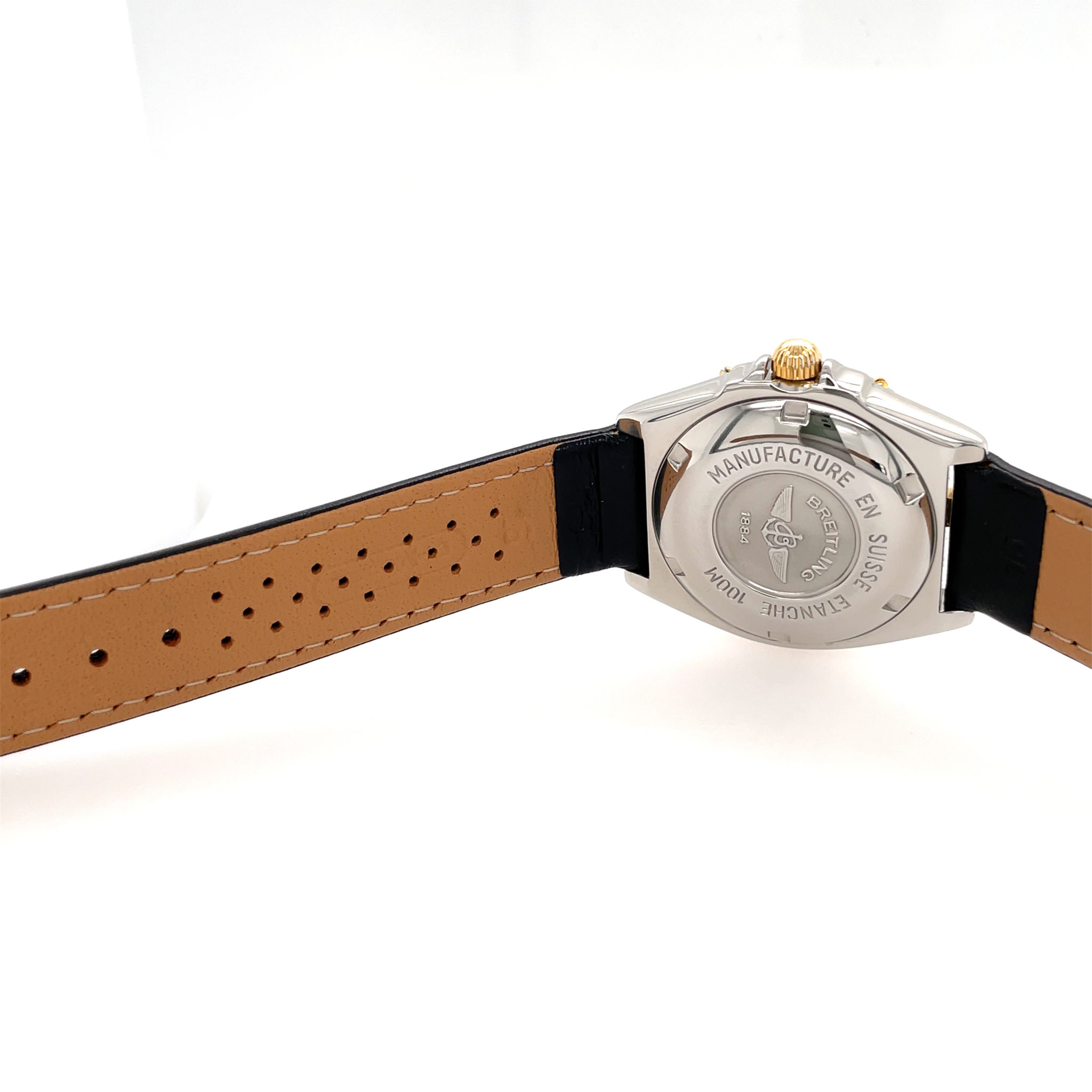Breitling Wings Lady Stahl/Gold Black dial B67050 sehr guter Zustand - Bild 8