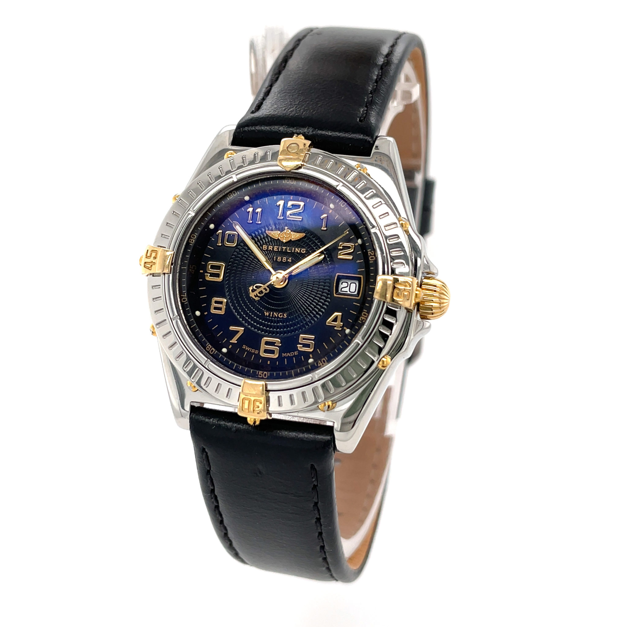 Breitling Wings Lady Stahl/Gold Black dial B67050 sehr guter Zustand - Bild 3