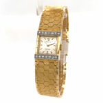 Rolex Precision Lady’s Gold 750 Vintage watch Factory diamaond setting ca. 1960s - Bild 2 Vorschau
