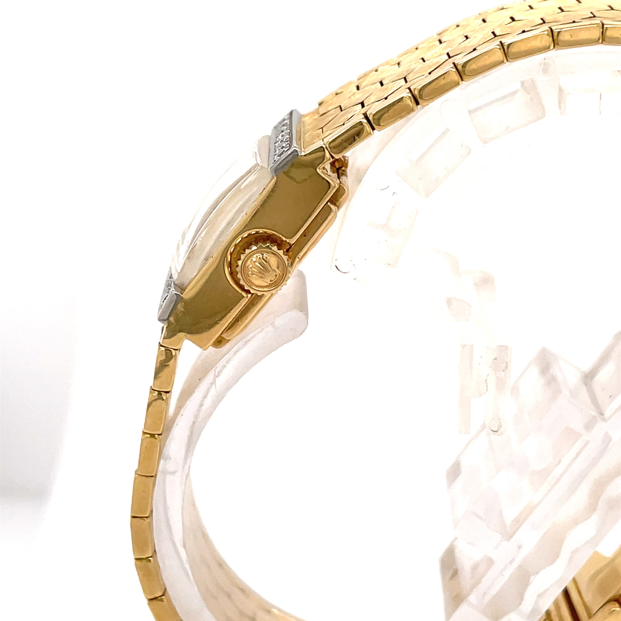 Rolex Precision Lady’s Gold 750 Vintage watch Factory diamaond setting ca. 1960s - Bild 3