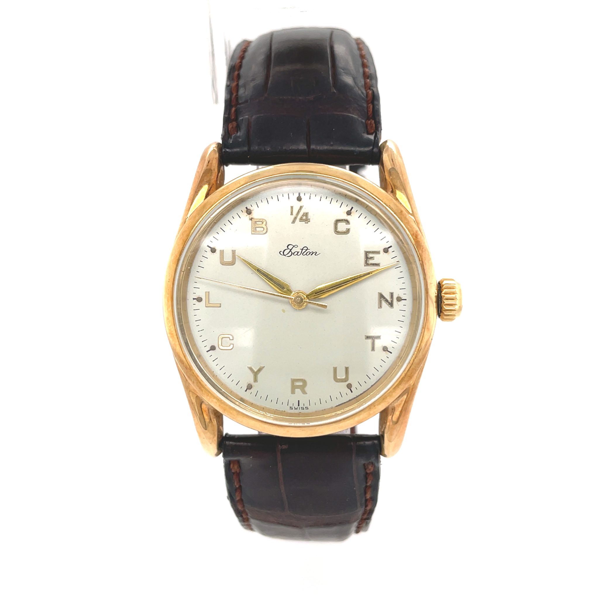 Rolex Oyster Precision Eaton Century Club 14K 34mm Ref. 6022 Cal. 1530 ca. 1952 - Bild 3