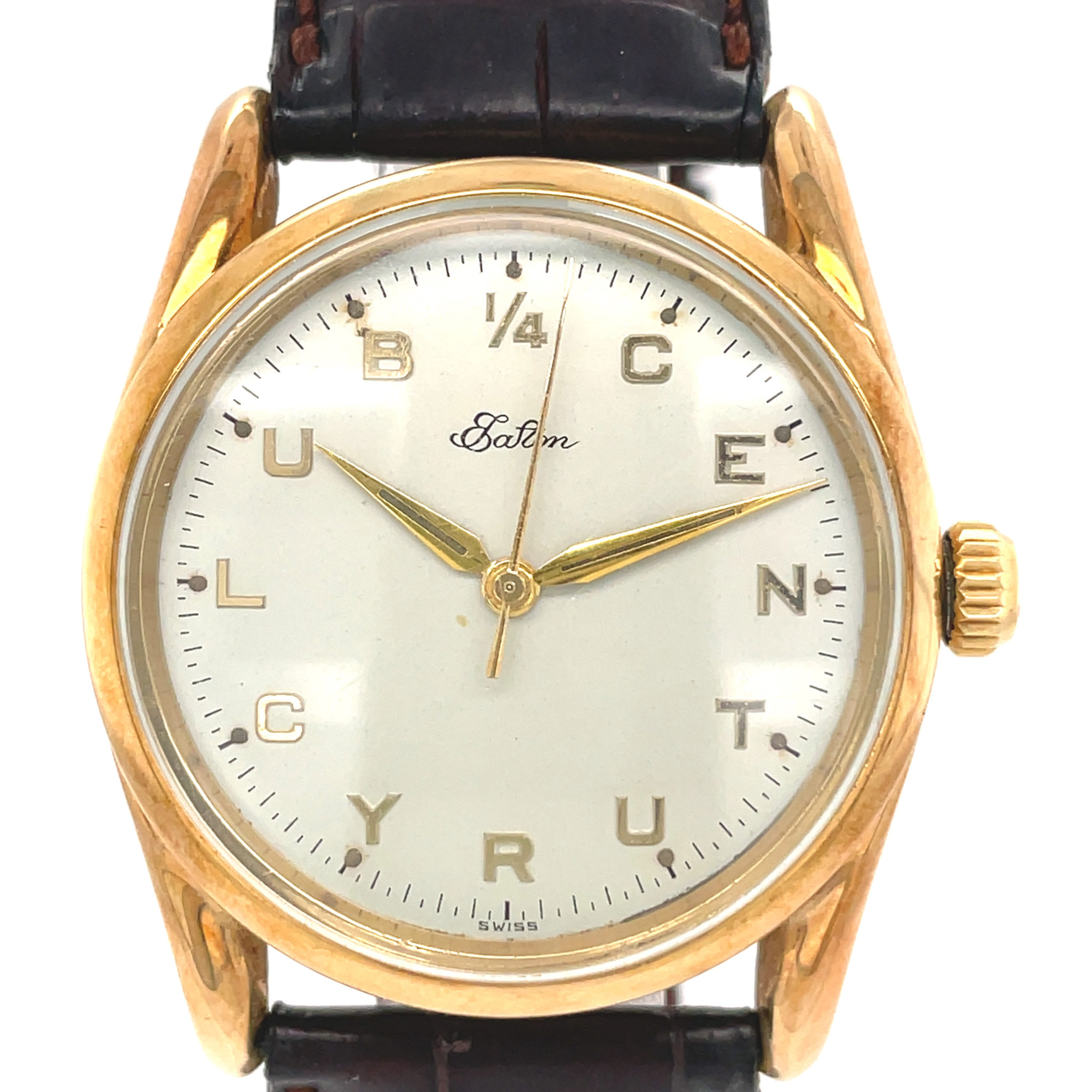 Rolex Oyster Precision Eaton Century Club 14K 34mm Ref. 6022 Cal. 1530 ca. 1952