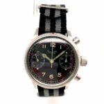 Hanhart Flyback Pilots Vintage Chronograph 1940s WW2, Cal. 41 Full Serviced - Bild 4 Vorschau