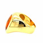 Citrin Ring ca. 11 ct Gr. 54 Gelbgold 750/ 18K - Bild 2 Vorschau