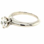 Tiffany & Co. Solitärring Gr. 48 ca. 0,82 ct Diamant Platin 950 - Bild 3 Vorschau