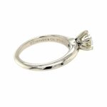 Tiffany & Co. Solitärring Gr. 48 ca. 0,82 ct Diamant Platin 950 - Bild 4 Vorschau