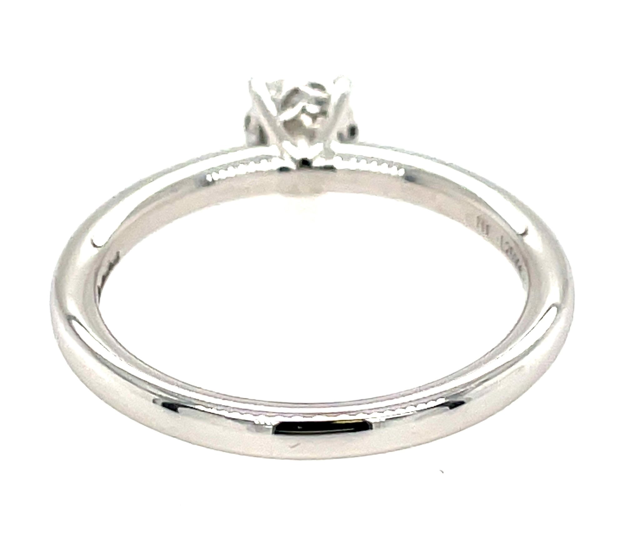Rüschenbeck Solitärring 0,50 ct Diamant Gr. 56 Weißgold 18K GIA Zertifikat - Bild 5