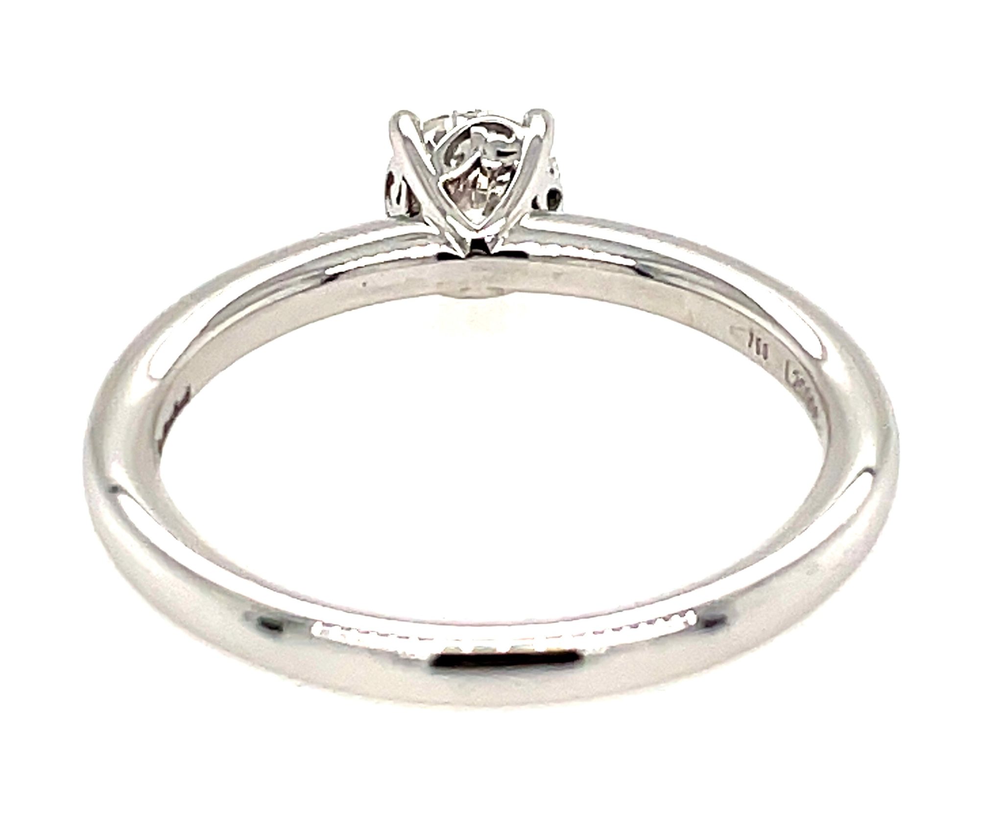 Rüschenbeck Solitärring 0,50 ct Diamant Gr. 56 Weißgold 18K GIA Zertifikat - Bild 6