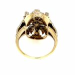 Perlen Ring Gr. 60 ca. 0,80 ct Diamanten Bicolor 585/ 18K - Bild 5 Vorschau