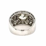 Diamanten Ring ca. 3,5 ct Gr. 53 Platin 950 - Bild 4 Vorschau