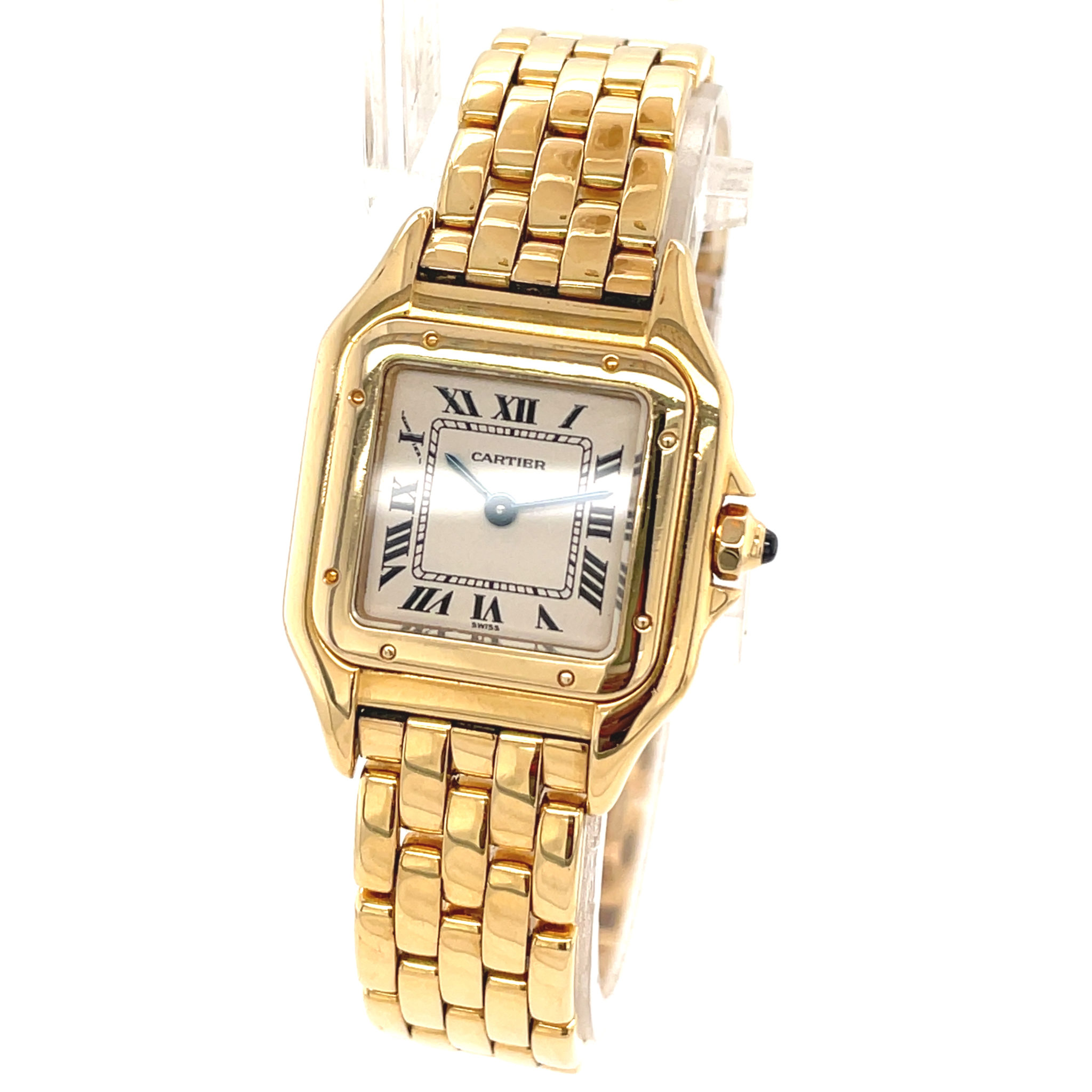 Cartier Panthere Ref. 1070 Gold 750 VINTAGE ca. 1990 in sehr gutem Zustand, Box - Bild 2