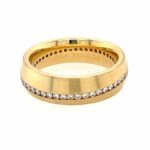 Diamanten Ring mit Kanalfassung Gr. 54 ca. 0,39ct Brillanten Gelbgold 750/ 18K Vorschau