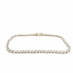 Tennisarmband 19 cm ca. 1,25 ct Diamanten Weißgold 585/ 14K Vorschau