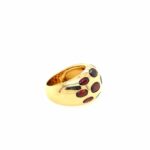 Granat Ring ca. 10 ct Gr. 54 Gelbgold 750/ 18K - Bild 4 Vorschau