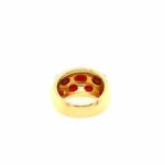Granat Ring ca. 10 ct Gr. 54 Gelbgold 750/ 18K - Bild 6 Vorschau