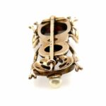 Granat „Hirschkäfer“ Brosche Diamanten, Perlen, Opalen Gelbgold 750/ 18K - Bild 5 Vorschau