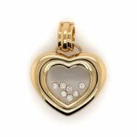 Chopard „Happy Diamonds“ Collier 42cm ca. 0,24ct Diamanten Gelbgold 750/ 18K - Bild 2 Vorschau