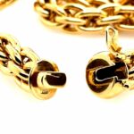 Chopard „Happy Diamonds“ Collier 42cm ca. 0,24ct Diamanten Gelbgold 750/ 18K - Bild 7 Vorschau