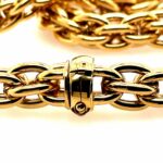 Chopard „Happy Diamonds“ Collier 42cm ca. 0,24ct Diamanten Gelbgold 750/ 18K - Bild 8 Vorschau