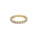 Memoire Ring Gr. 51 ca. 1,15 ct Diamanten Gelbgold 585/ 14K Vorschau