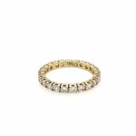 Memoire Ring Gr. 51 ca. 1,15 ct Diamanten Gelbgold 585/ 14K - Bild 2 Vorschau