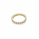 Memoire Ring Gr. 51 ca. 1,15 ct Diamanten Gelbgold 585/ 14K - Bild 3 Vorschau