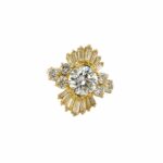 Diamanten Ring Gr. 48 ca. 3,15 ct Diamanten Gelbgold 750/ 18K Vorschau