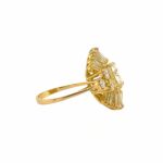 Diamanten Ring Gr. 48 ca. 3,15 ct Diamanten Gelbgold 750/ 18K - Bild 3 Vorschau