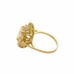 Diamanten Ring Gr. 48 ca. 3,15 ct Diamanten Gelbgold 750/ 18K - Bild 2 Vorschau