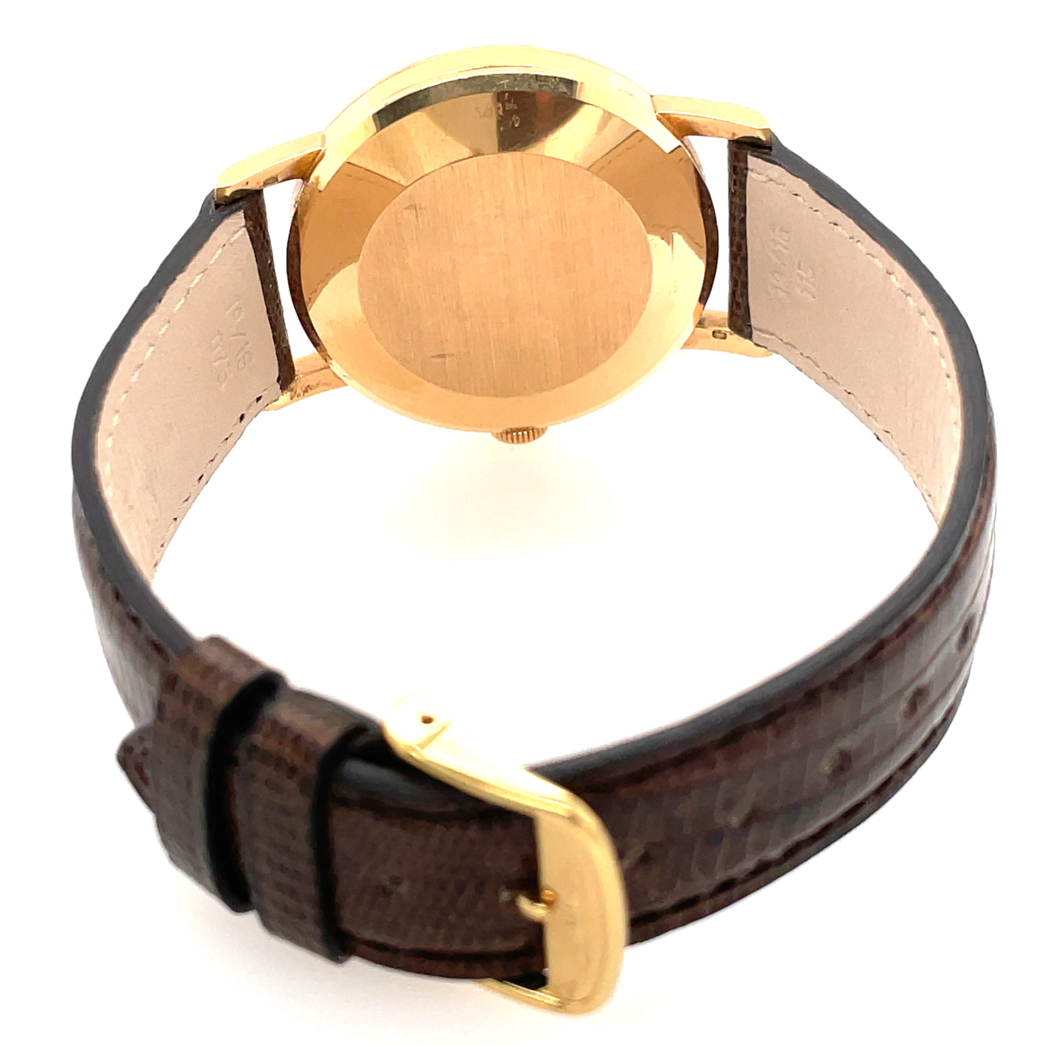 IWC Klassik Pink Gold 750, Cal. 8531 Automatic, Date 1960s Pie Pan Dial VINTAGE WATCH - Bild 7