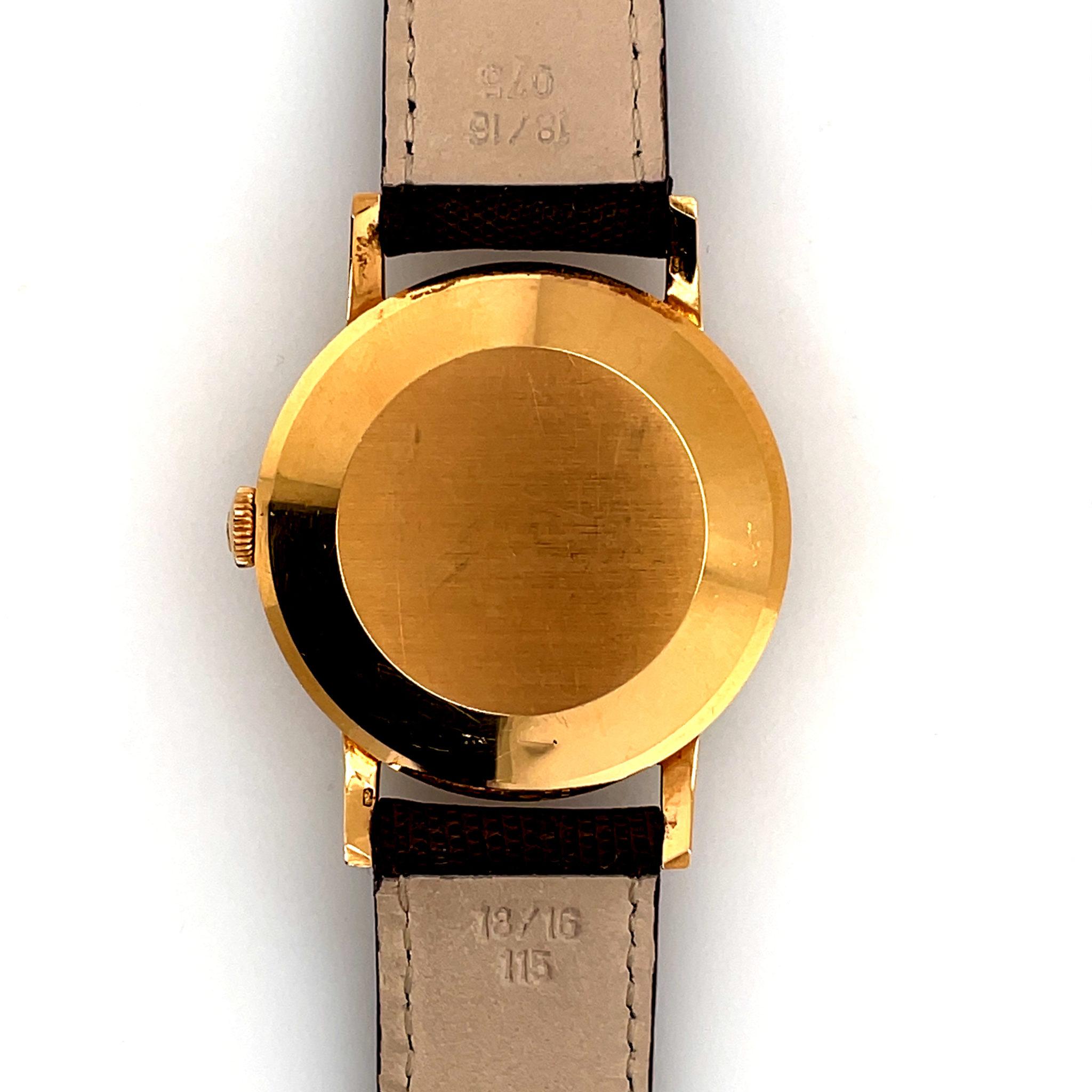 IWC Klassik Pink Gold 750, Cal. 8531 Automatic, Date 1960s Pie Pan Dial VINTAGE WATCH - Bild 10