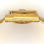 Omega VINTAGE 1950s Watch 18 K with double lid, diamonds hand engraved - Bild 9 Vorschau
