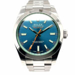 Rolex Milgauss Ref. 116400GV 07/2021 blaues Zifferblatt Full Set - Bild 10 Vorschau