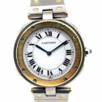 Cartier Santos Ronde Ref. 8191 Stahl/Gold ca. 2000 VINTAGE WATCH, Quartz Vorschau