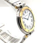 Cartier Santos Ronde Ref. 8191 Stahl/Gold ca. 2000 VINTAGE WATCH, Quartz - Bild 2 Vorschau
