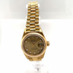Rolex Lady-Datejust Ref 69178 Gold 750, Box/Papers 1990 VINTAGE fully serviced 05/22 - Bild 2 Vorschau