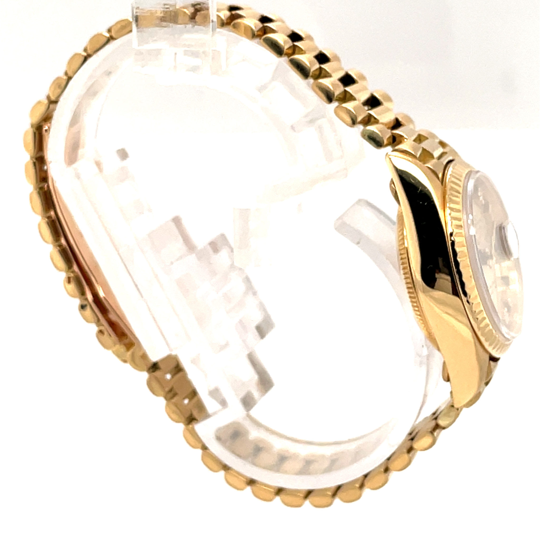 Rolex Lady-Datejust Ref 69178 Gold 750, Box/Papers 1990 VINTAGE fully serviced 05/22 - Bild 4
