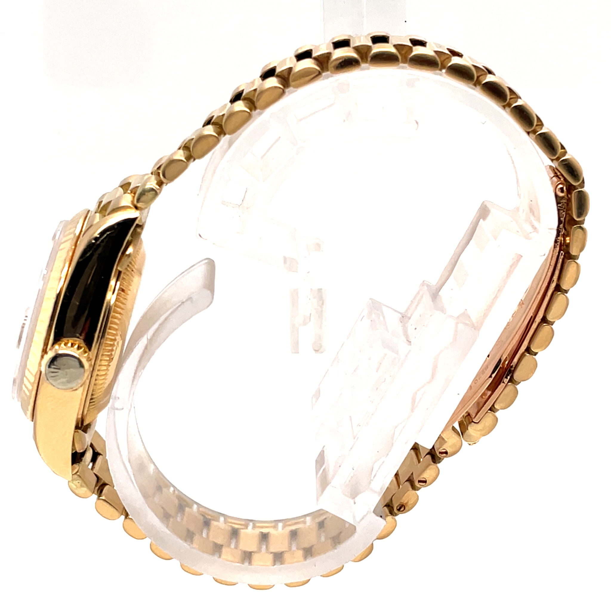 Rolex Lady-Datejust Ref 69178 Gold 750, Box/Papers 1990 VINTAGE fully serviced 05/22 - Bild 7