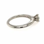 Tiffany & Co. Solitärring Gr.52 0,55 ct Diamant Platin 950 Tiffany Expertise - Bild 2 Vorschau