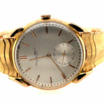 IWC Cal. 83 Gold 750 Tear Drop Case VINTAGE Honeycomb bracelet ca. 1945 - Bild 5 Vorschau