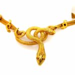 Schlangencollier 42 cm Gelbgold 750/ 18K Vorschau
