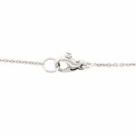 Rüschenbeck Saphir Collier 45 cm ca. 0,50 ct Diamanten Weißgold 750/ 18K - Bild 6 Vorschau