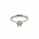 Solitärring Gr.51 0,50 ct Diamant Platin 950 GIA Zertifikat Vorschau